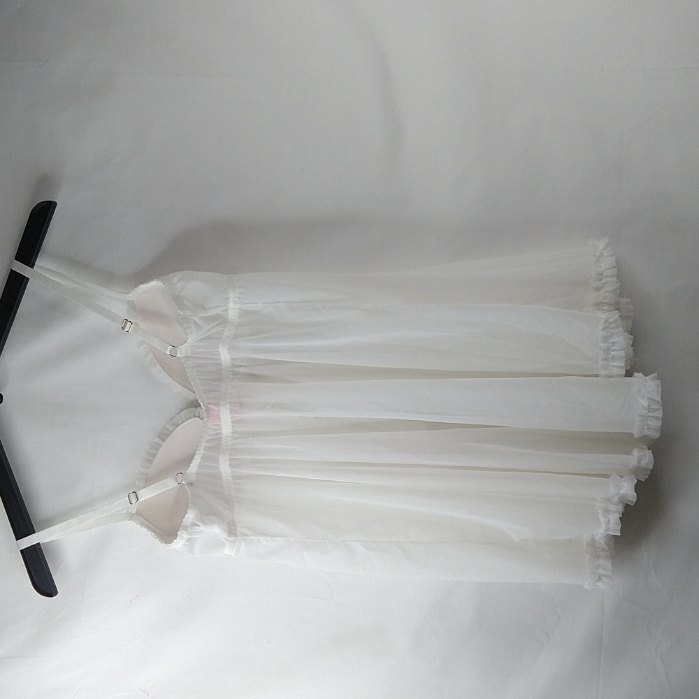 Victoria's Secret Off White Babydoll Lingerie Size: 36B - Picture 7 of 10